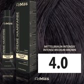Femmas (4.0) - Haarverf - intensief middenbruin - 100ml