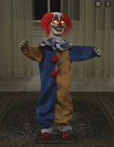 Halloween pop - Little Clown - 90cm - met licht en geluid - bekijk de video