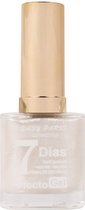 Easy Paris - Nagellak - Transparant Wit Mini Glitter/Shimmer/Metallic - 1 flesje met 13 ml inhoud - Nummer 049