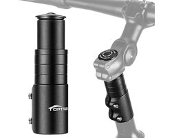 Montagebeugels voor fietsen, montagebeugels 28,6 mm/12 × 2,86 cm, montagebeugels voor MTB, racefietsen, stadsfietsen (zwart)