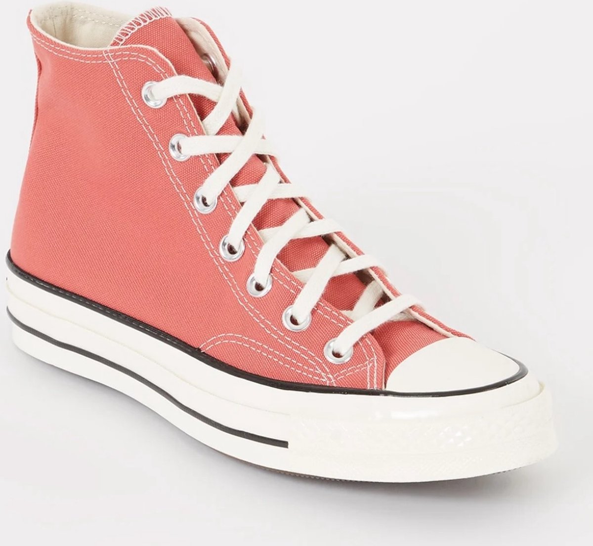 Converse Chuck ’70 Hi sneaker van canvas Rabarber kleur Oranje