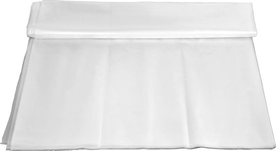 PROMORE Broeikas folie transparant polyethyleen folie 2 x 10 m UV-bestendig 0,15 mm extra dik scheurvast tuinfolie broeikas folie tunnelfolie