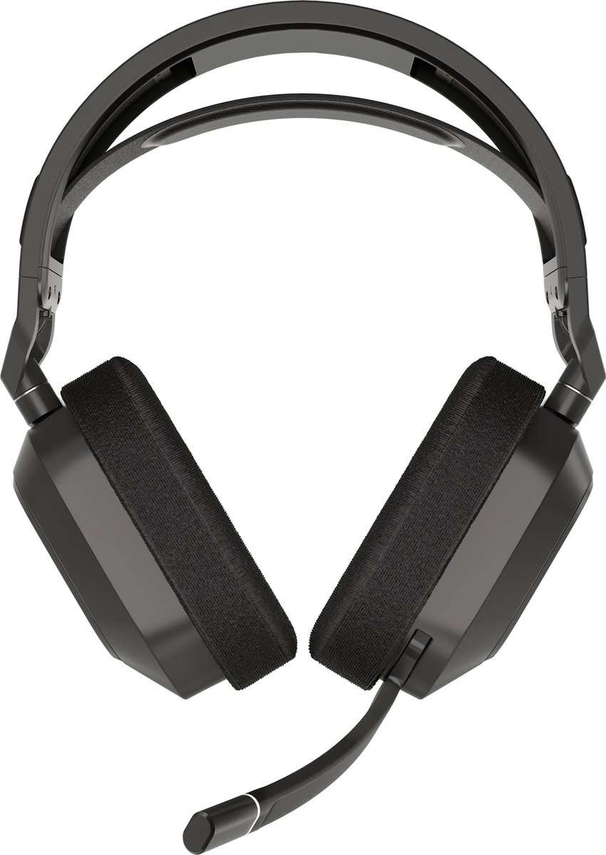 Corsair HS80 MAX Draadloze Headset - Staalgrijs - PC, Mac & PS5/PS4 thumbnail 3