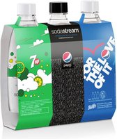 SodaStream herbruikbare flessen - Pepsi - 1 liter - 3 stuks