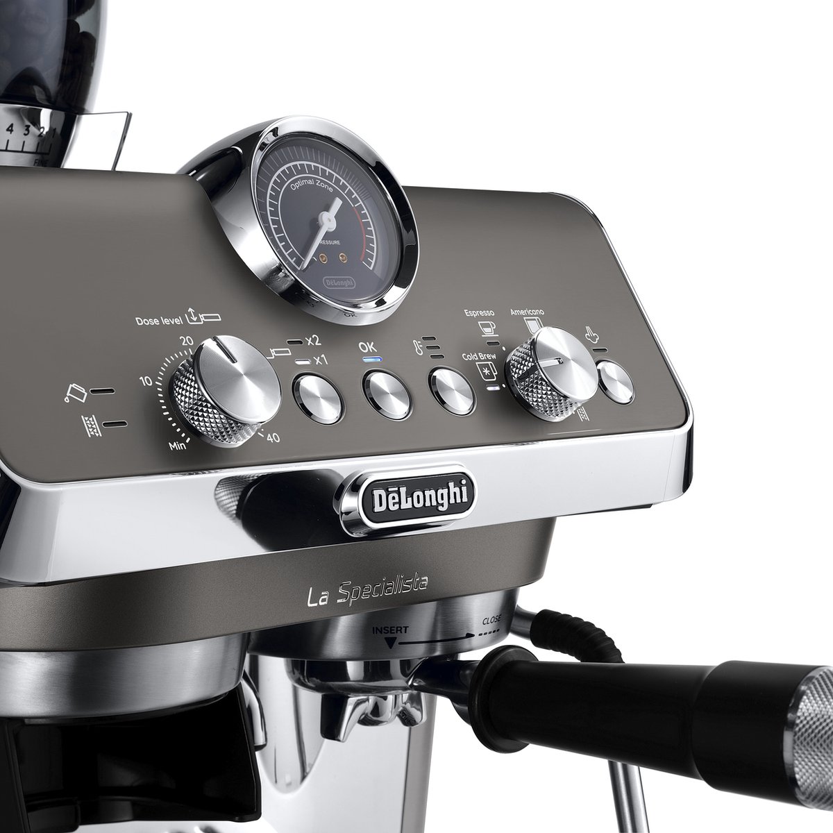 Afbeelding 3 van De'Longhi La Specialista Arte Evo EC9255.T - Pistonmachine - Titanium
