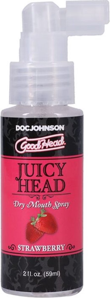 Goedkoopste Doc Johnson Juicy Head - Droge Mondspray - 60 ml clear