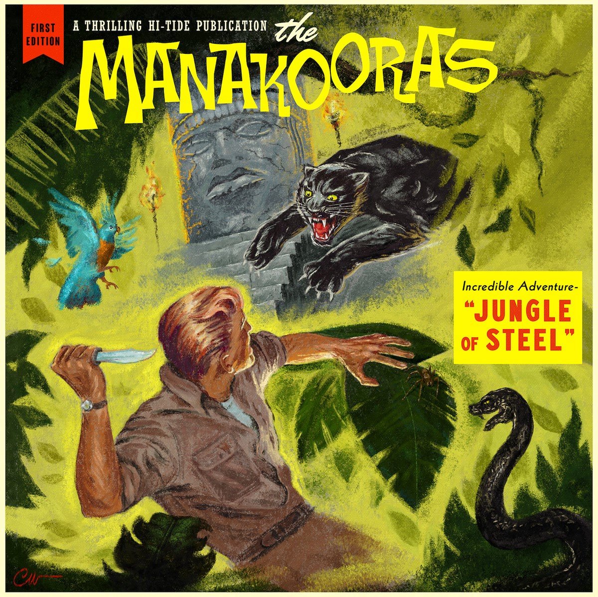 Manakooras - Jungle Of Steel (LP) (Coloured Vinyl)