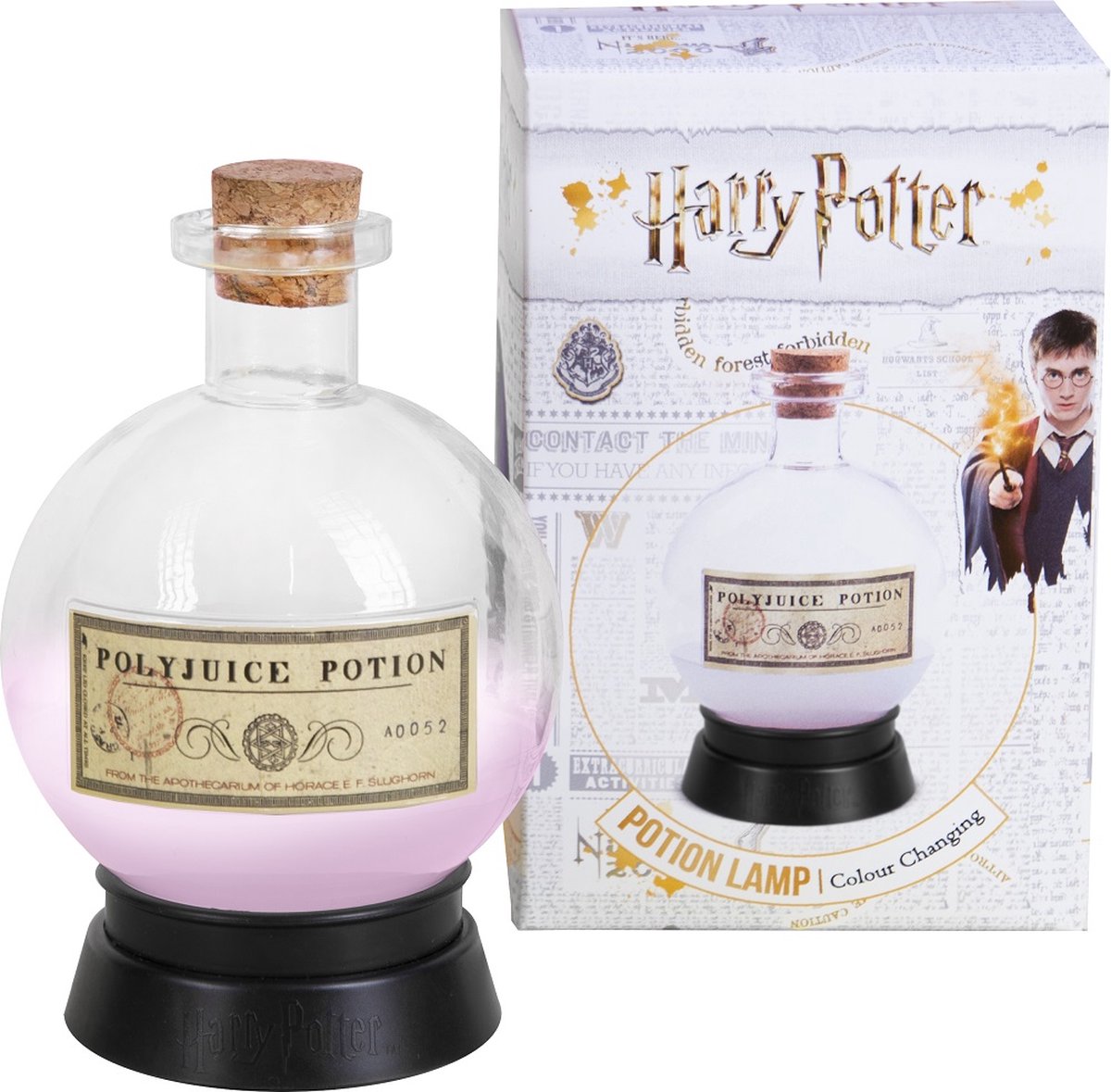 Fizz Creations Harry Potter - Colour-Changing Mood Lamp Polyjuice Potion 14 cm Tafellamp - Multicolours