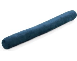 Tochthond voor deuren / Tochtstopper / Tochtrol / Blauw / Blue fusion / 90 x 10 cm