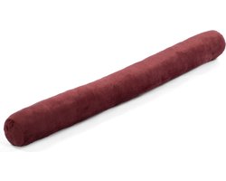 Tochthond voor deuren / Tochtstopper / Tochtrol | Polyester | Warm Rood / Apple Butter | 90 x 10 cm