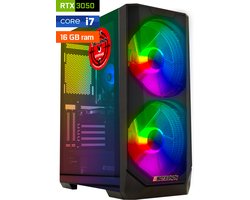 ScreenON - Game PC - Intel Core i7 - 1TB M.2 SSD - 16GB RAM - Geforce RTX 3050 - E723163