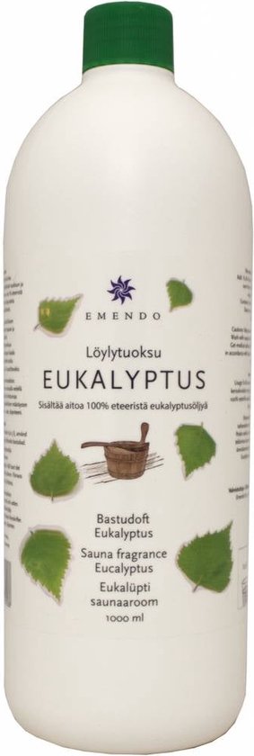 Emendo - Sauna geur - Eucalyptus - 1 Liter - Emendo