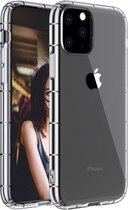 Mobiq - Transparant Schokbestendig iPhone 15 Plus Hoesje - transparant