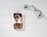 Beslagvrije scheerspiegel en make-upspiegel badkamer - douchespiegel met zuignap - de ideale make-upspiegel - beslaat niet - transparant