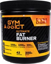 GymAddict - Fatburner - Double Cherry - Fitness - Afslanken - Supplementen - Healthy - Gym - Nutrition