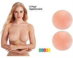 2 paar Bescherm je Tepels met Silicone Nipple Covers!~ van Heble® -