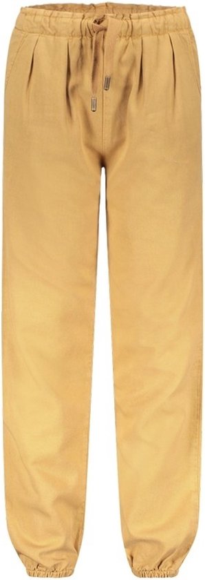 Meisjes lyocell twill broek - Camel