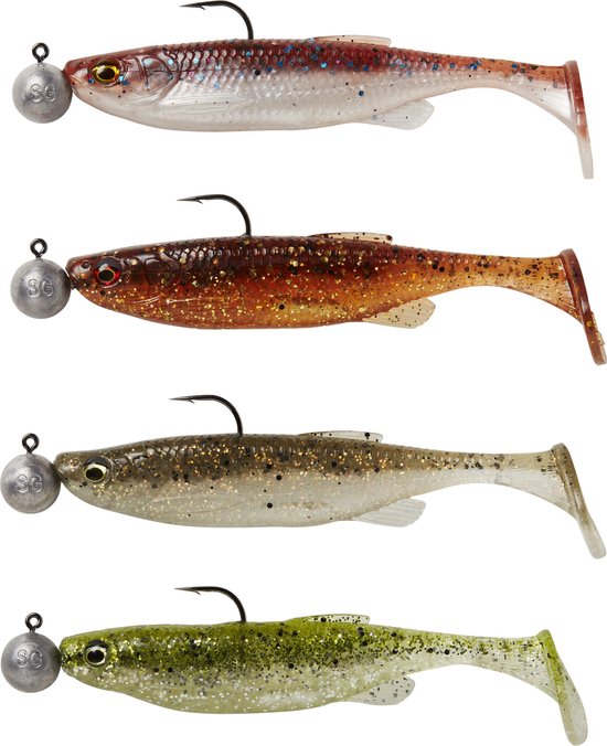 Leurre Souple Savage Gear Fat Minnow T-Tail - 10.5Cm - Par 5