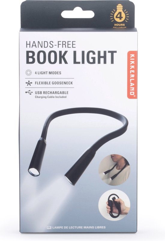 Lampe e-book Hands libres Kikkerland