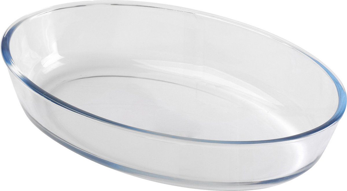 Chef Traiteur Ovenschaal van borosilicaat glas - ovaal - 0.7 Liter - 21 x 14 x 5 cm