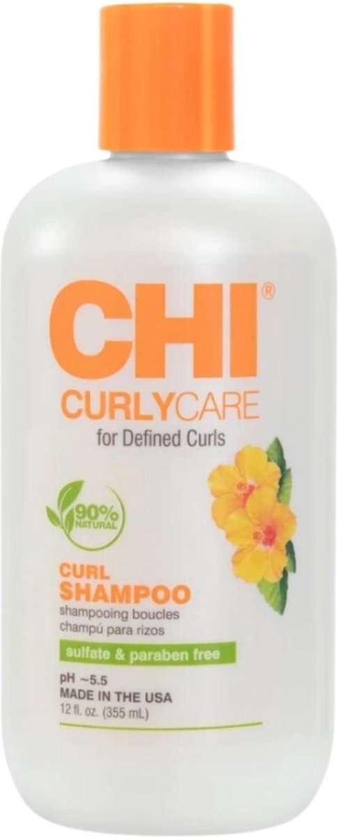 CHI CurlyCare - Curl Shampoo 355ml - Normale shampoo vrouwen - Voor Alle haartypes