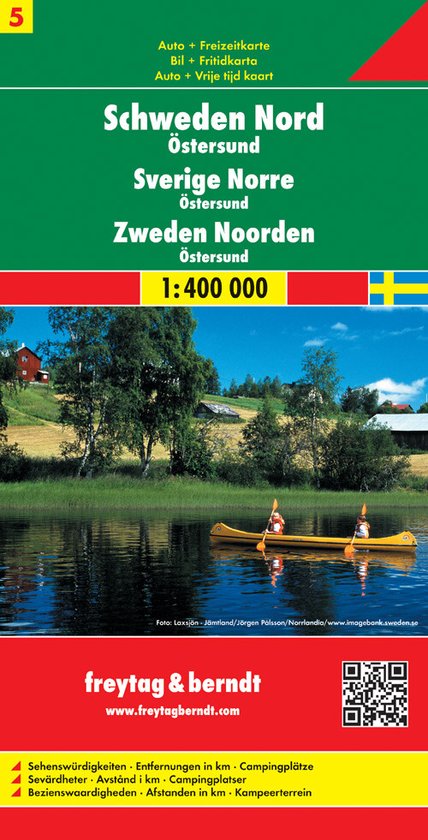 FB Zweden, blad 5 Noord • Östersund - cover