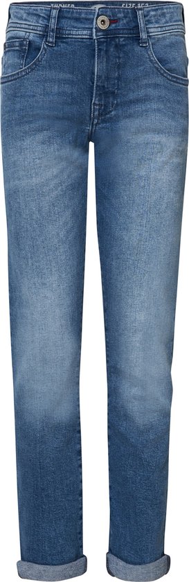 Petrol Industries - Garçons Regular Tapered Fit Jeans Sequim - Blauw - Taille 146