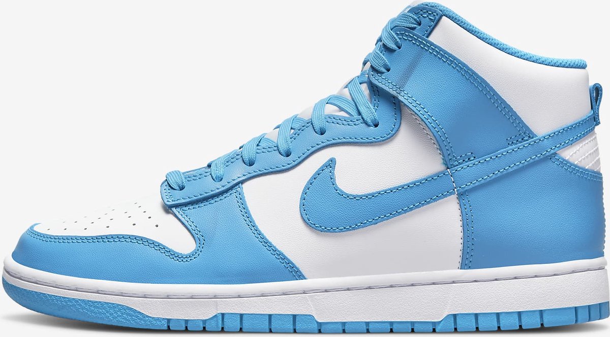 Nike Dunk High Retro Sneakers Unisex Blauw