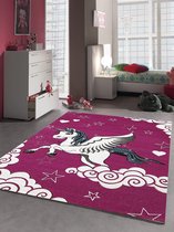 the carpet Monde Modern Zacht Kinderdeken, Zachte pool, Onderhoudsvriendelijk, Kleurecht, Levendige kleuren, 080x150