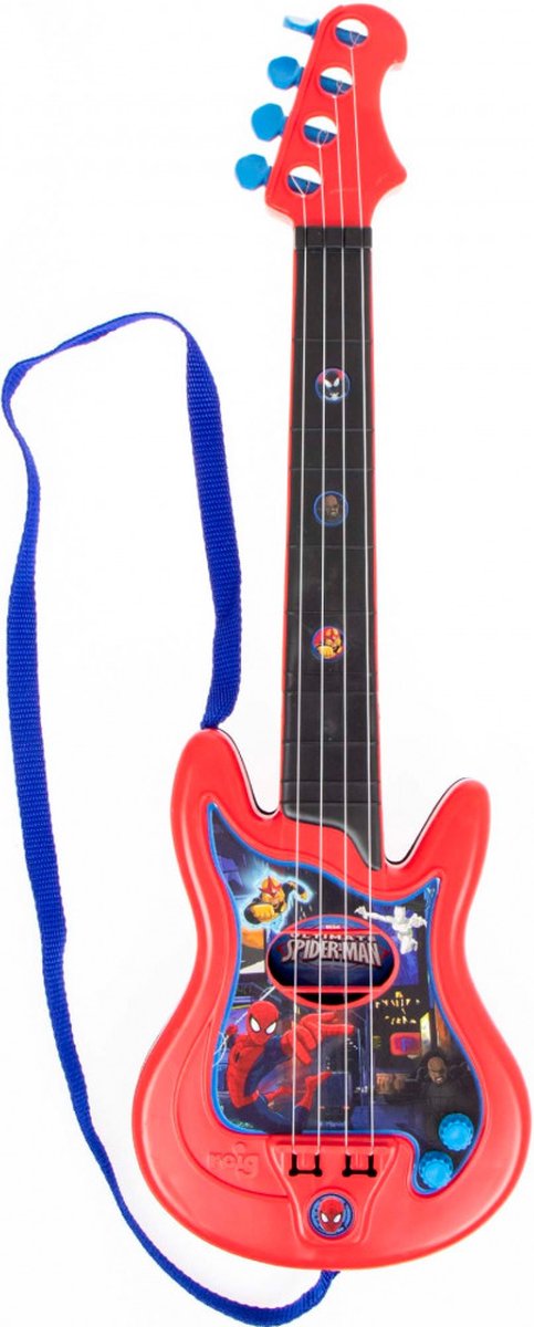 Ensemble micro et guitare Spiderman | bol