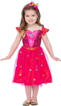 Smiffys - True And The Rainbow Kingdom True Pom Pom Kinder Kostuum - Kids tm 9 jaar - Roze