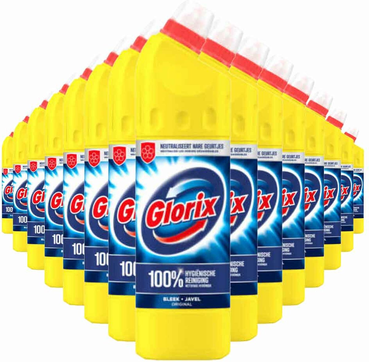 Goedkoopste Glorix - Toiletreiniger - Original - Dikke bleek - 750ml x 9