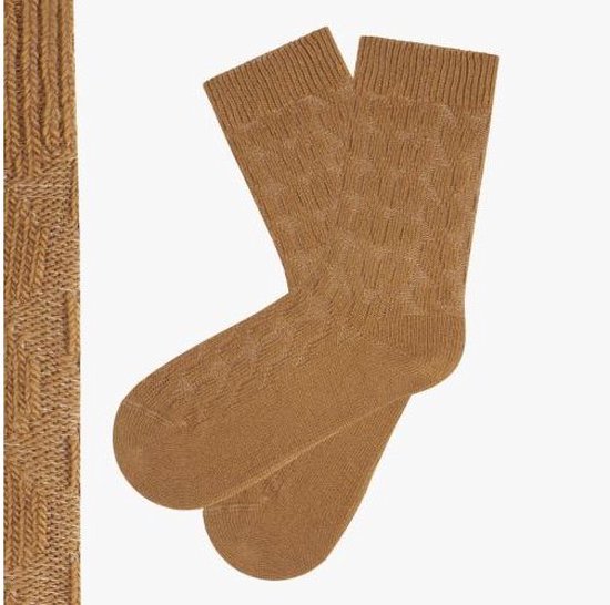 Le Bourget - bruin licht - sokken - maat 36/38