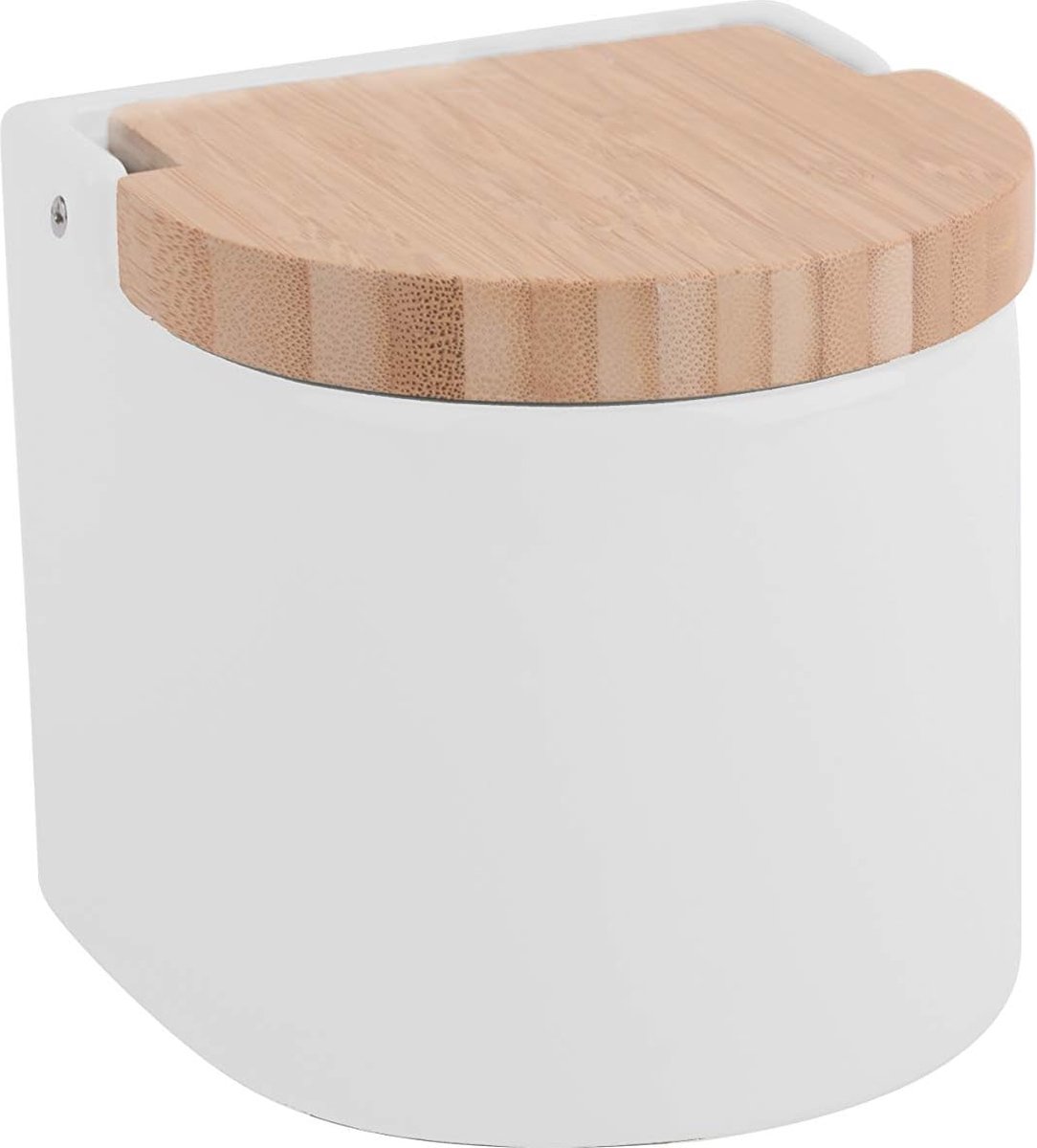 Zoutpot Georg Jensen Alfredo Mirror & Oak Wood Zoutpot Georg Jensen Alfredo Mirror & Oak Wood