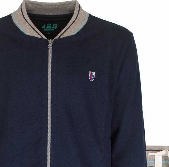 MEHSH1301B Survêtement homme MEQ - 60% coton recyclé - Blauw. - Tailles : 3XL