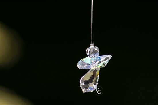 Mini ange porte-bonheur en cristaux Swarovski AB (Ange porte