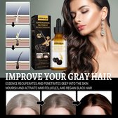 100% natuurlijke haarserum om van grijs haar af te komen naar je natuurlijke haarkleur gegarandeerd