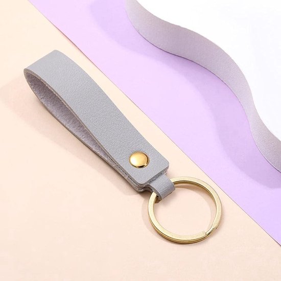 Unisex DIY PU-leer gevlochten sleutelhanger geweven touw hanger sleutelhanger voor autotas kopen vanaf een prijs van 0.75