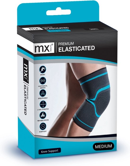 MX Health Premium Elasticated Knee Support - MX health
