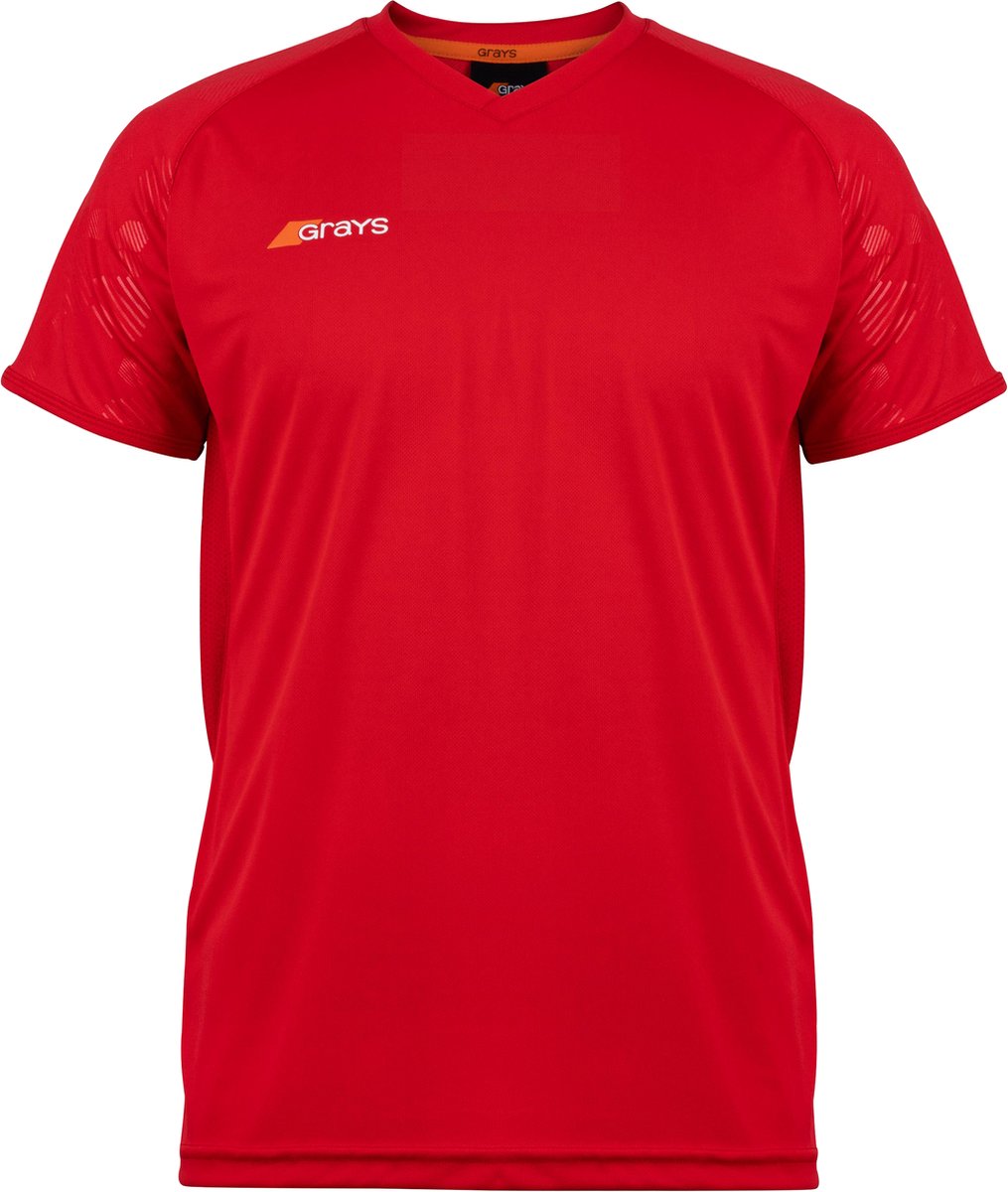 Grays hockeykleding Axis 650 Shirt Snr Rood - maat M