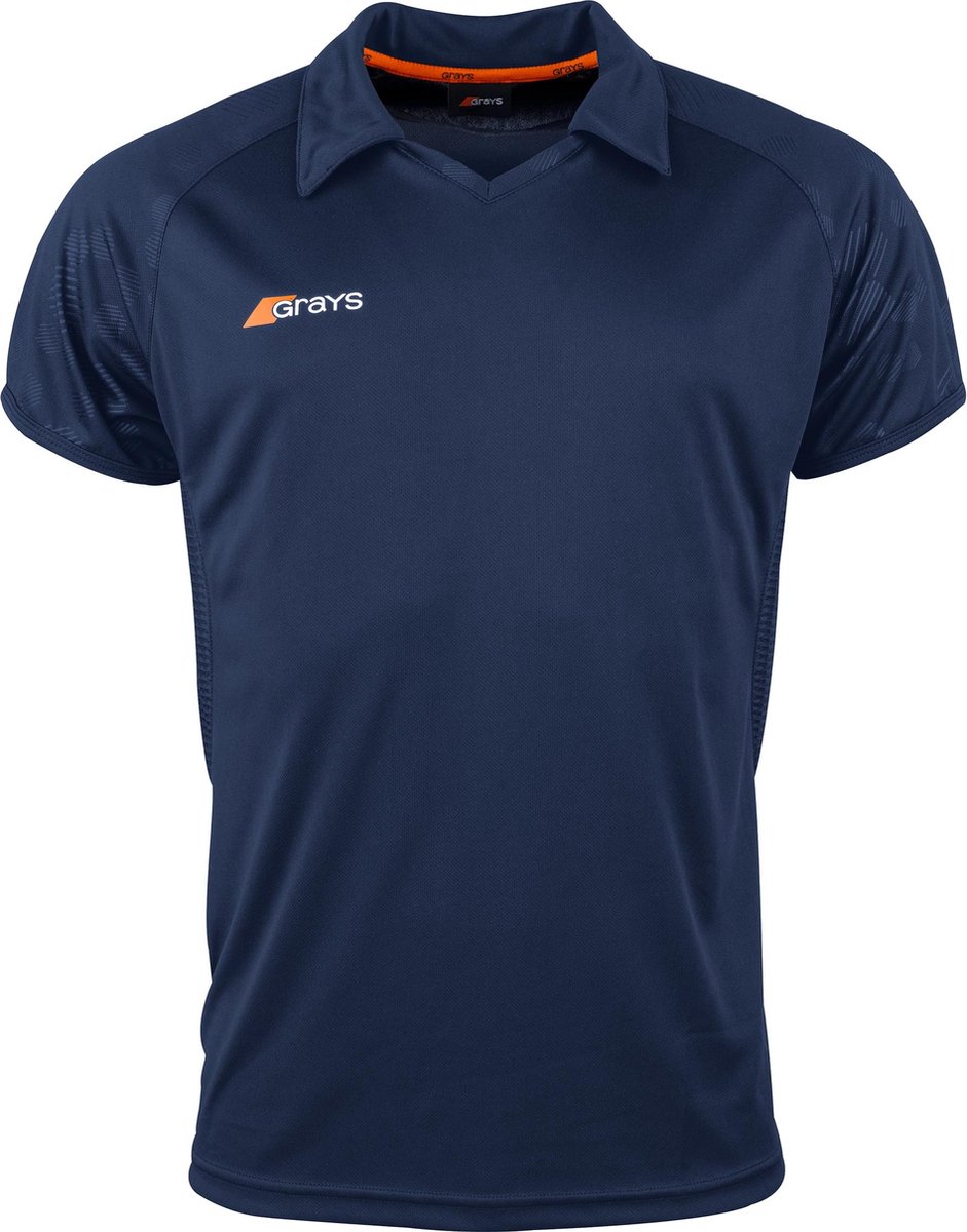 Grays hockeykleding Axis 750 Shirt Snr Donkerblauw - maat XL