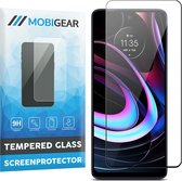 Mobigear - Screenprotector geschikt voor Motorola Edge (2021) Glazen | Mobigear Screenprotector - Case Friendly - Zwart