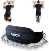 KRAKEN Weightlifting Dip Belt | Veelzijdige Gewichtsriem Voor Intensieve Krachttraining | Voor Fitness, Crossfit en Calisthenics