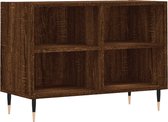 vidaXL-Tv-meubel-69,5x30x50-cm-bewerkt-hout-bruin-eikenkleur