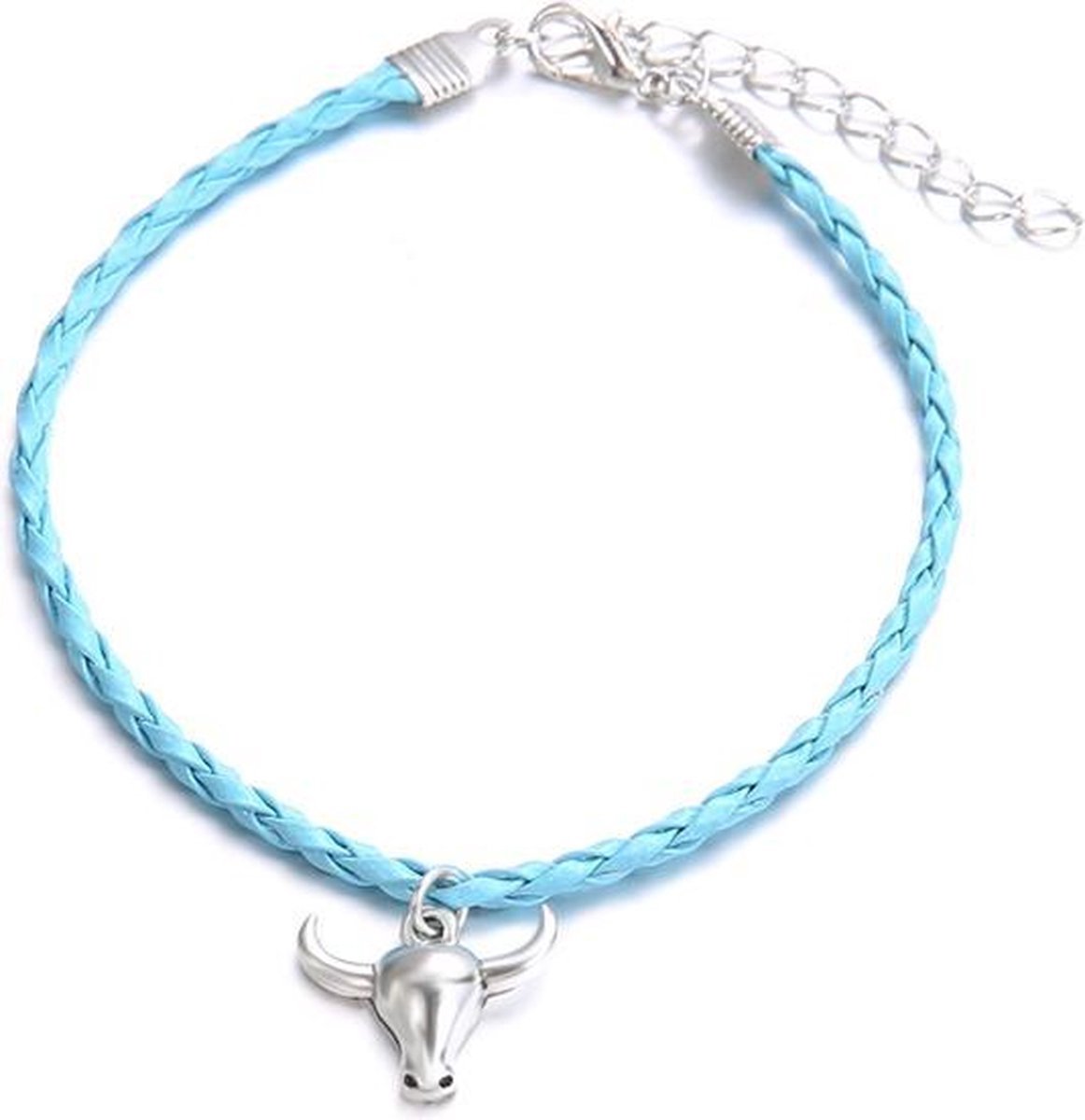 Jomide Armbandje Buffalo - Lichtblauw