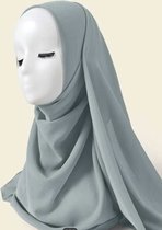 Hijab sjaal voor dames - Chiffon hijab hoofddoek - moslim hoofddoek - hoofddoek voor dames, hijabs sjaals - voelt als zijden hijab,
