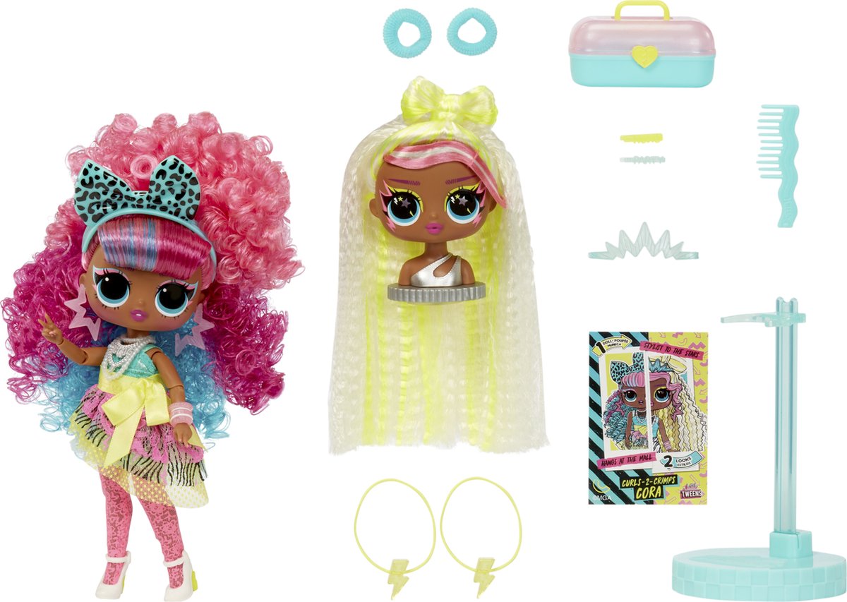 L.O.L. Surprise! Tweens Surprise - 16,5 cm - Swap Modepop - Curls-2-Crimps Cora — afbeelding 2