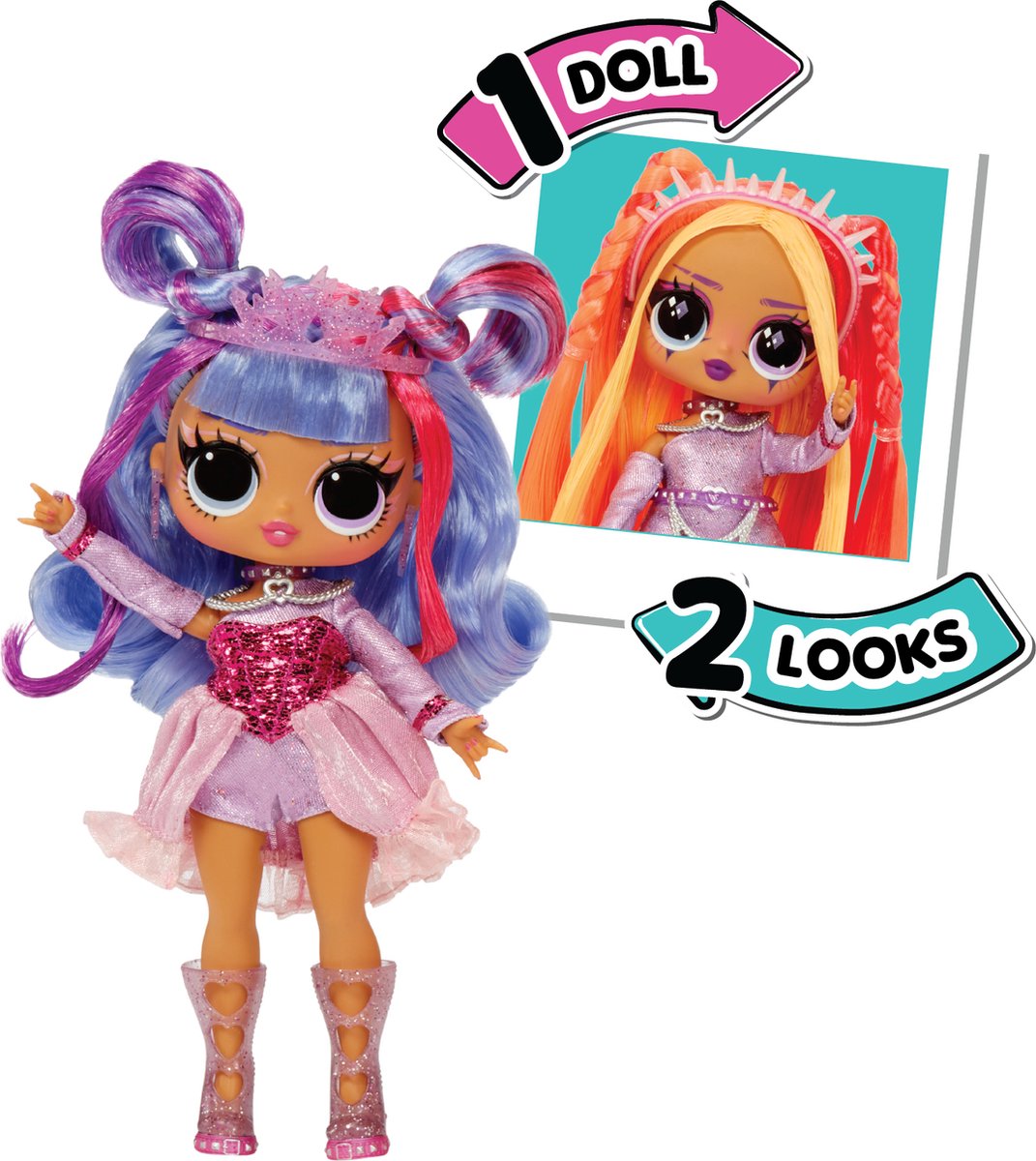 L.O.L. Surprise! Tweens Surprise - 16,5 cm - Swap Modepop - Buns-2-Braids Bailey — afbeelding 6