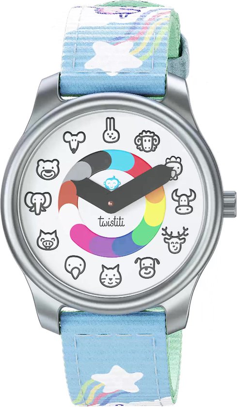 Japanse Beweging Horloge Unicorn/ Eenhoorn Peuter Horloge - Slap On - Voor De Kleinere Meisjes I Deluxe Verpakking Dinosaurus Horloge 3d