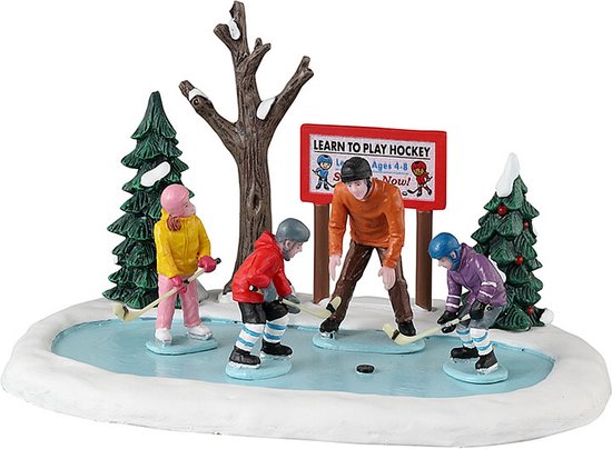 Lemax - Tiny Tikes Hockey Lessons